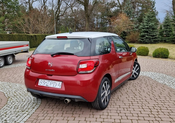 Citroen DS3 cena 29777 przebieg: 215000, rok produkcji 2013 z Zwoleń małe 407